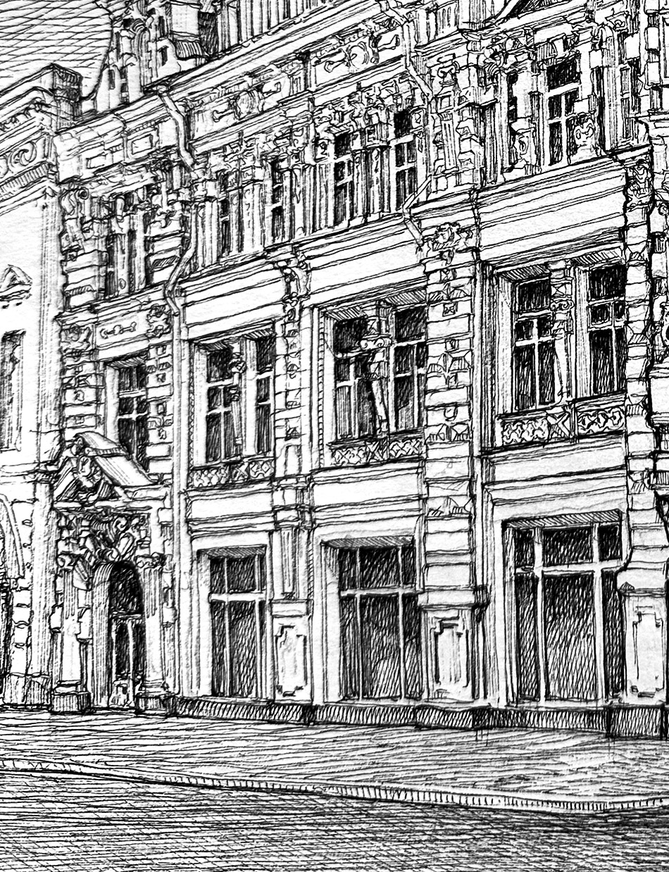 Дом купца Генч-Оглуева, 30х20 см — изображение 5