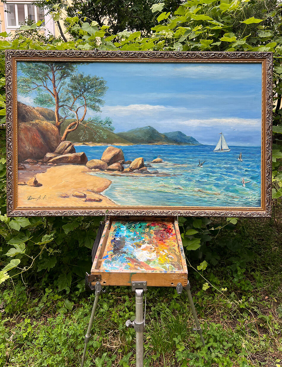 Байкал весною (2007), 60х100 см — изображение 7