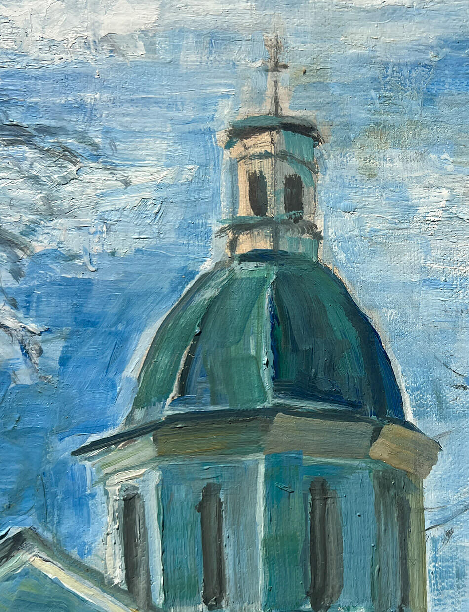 Никольская церковь (2007), 46х32 см — изображение 2