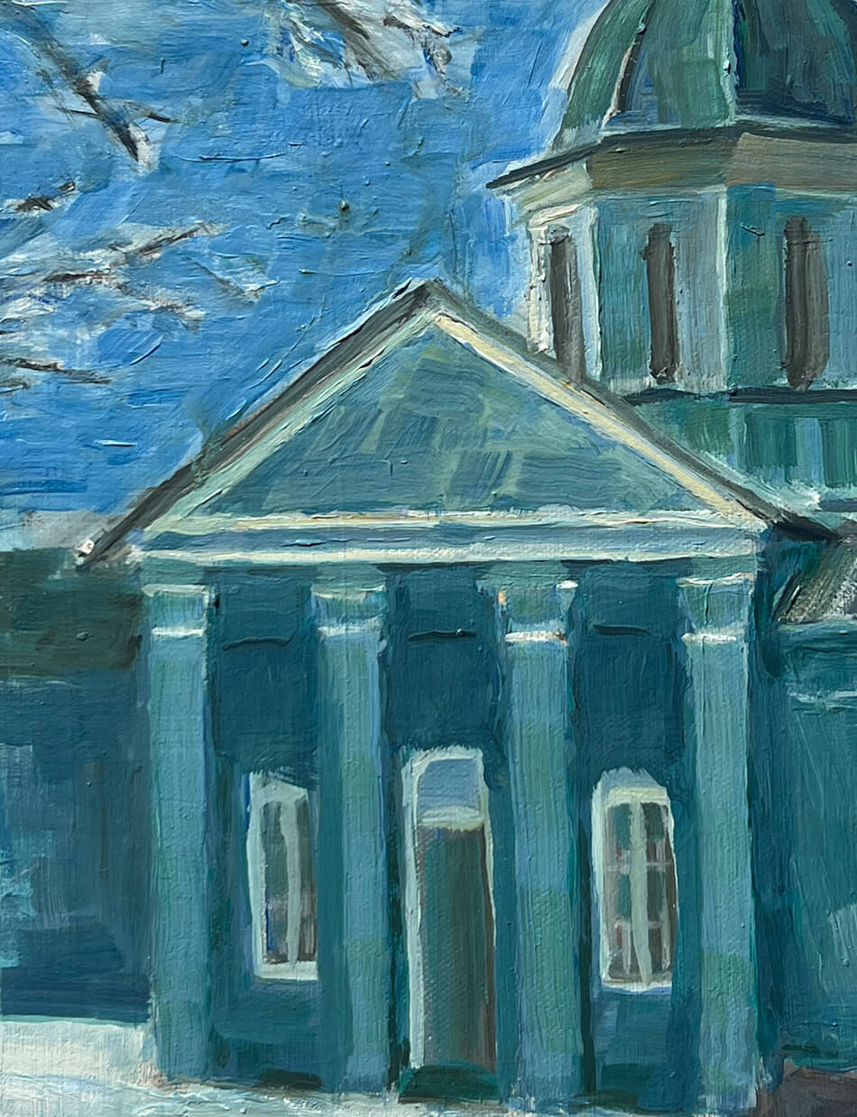 Никольская церковь (2007), 46х32 см — изображение 4