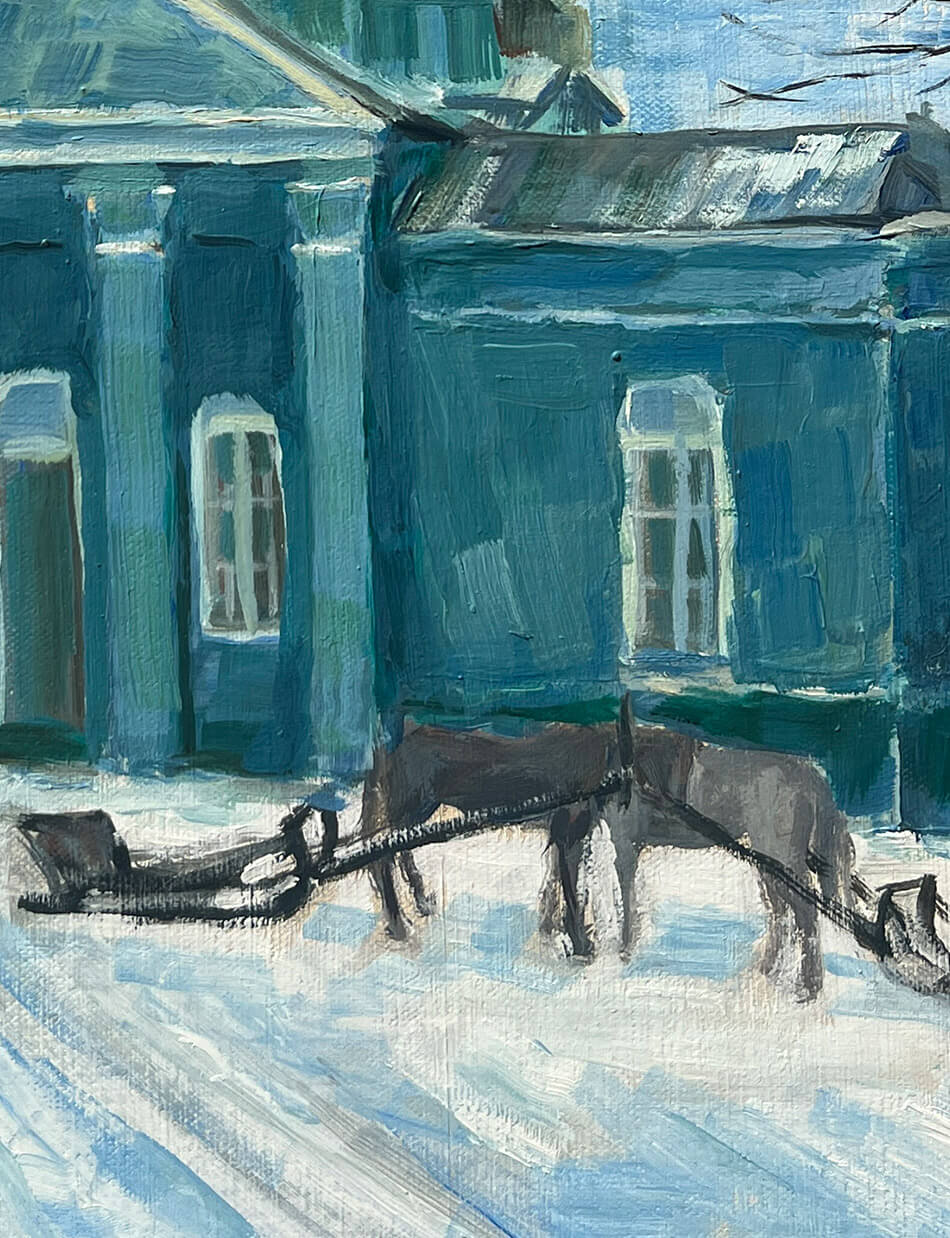 Никольская церковь (2007), 46х32 см — изображение 5