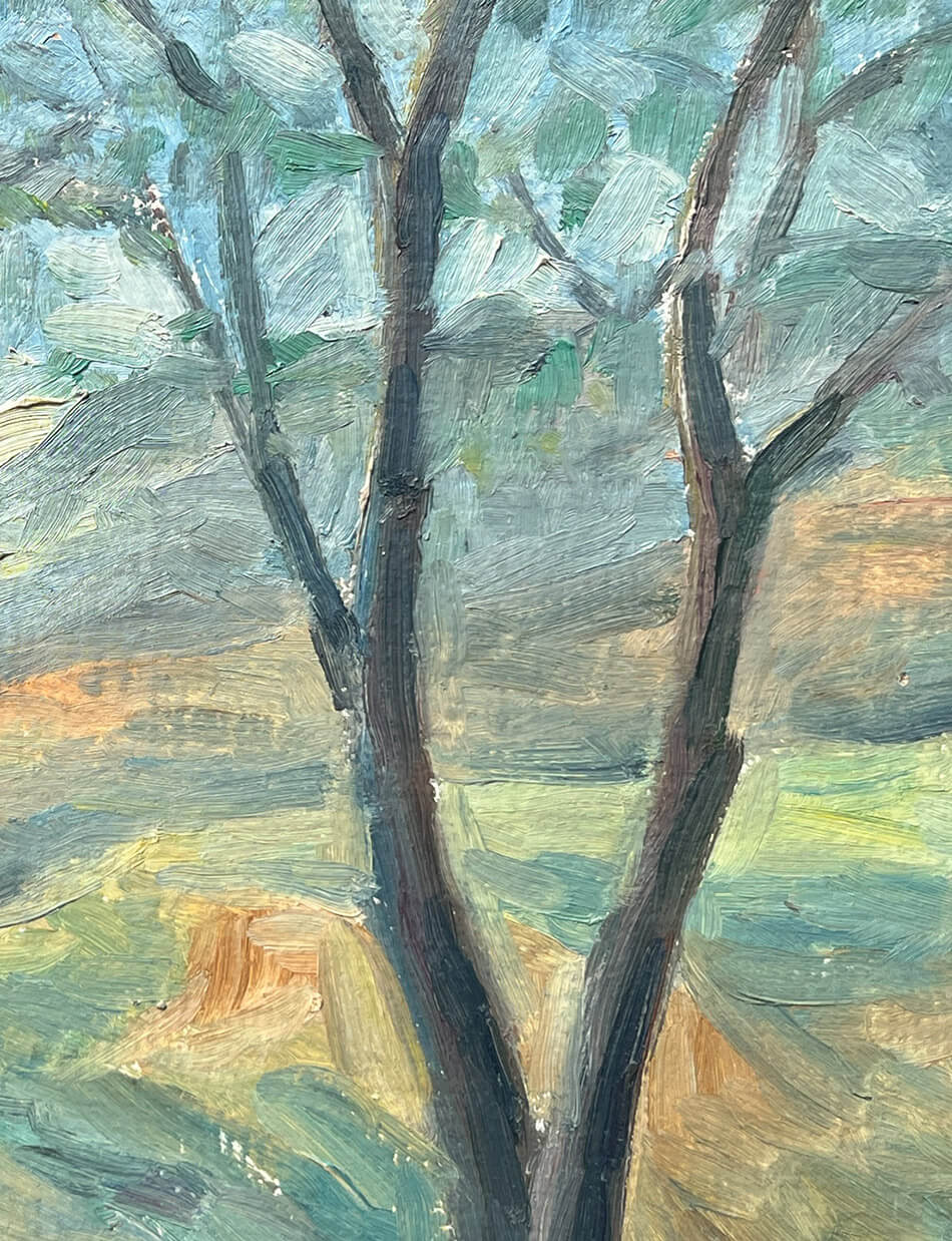 Ореховая роща (1979), 30х39 см — изображение 5