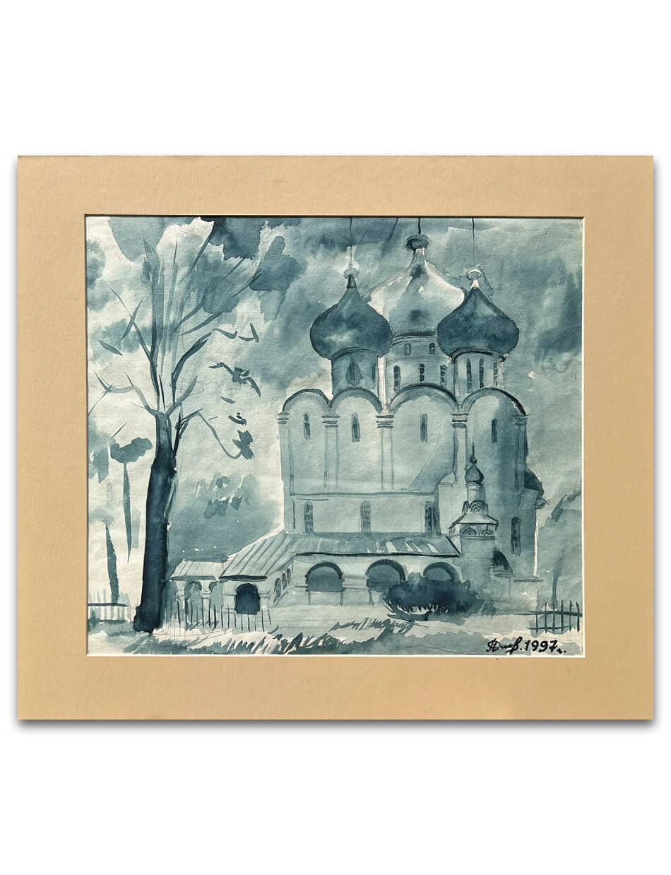 Собор (1997), 38х41 см