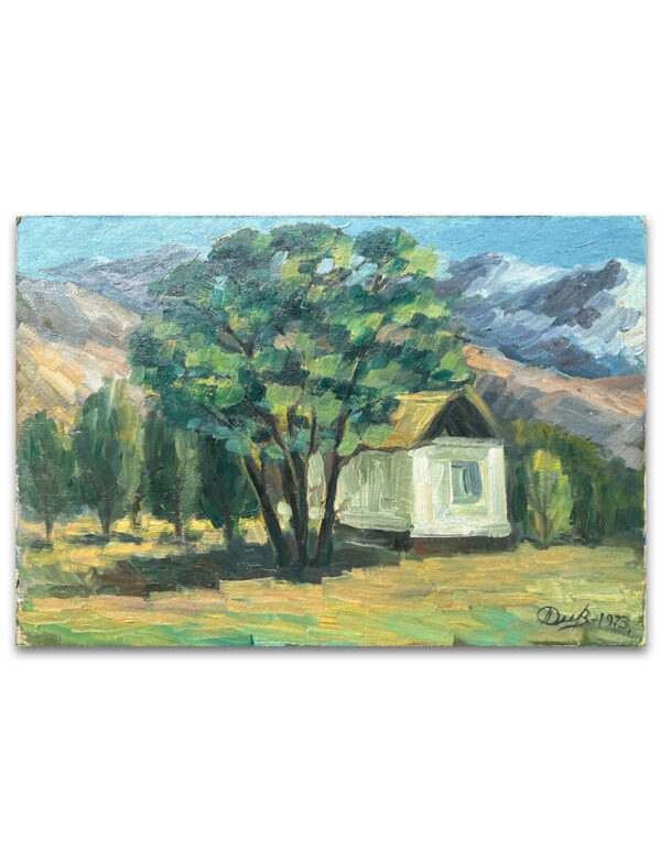 Ущелье Бургулюк (1973), 33х48 см