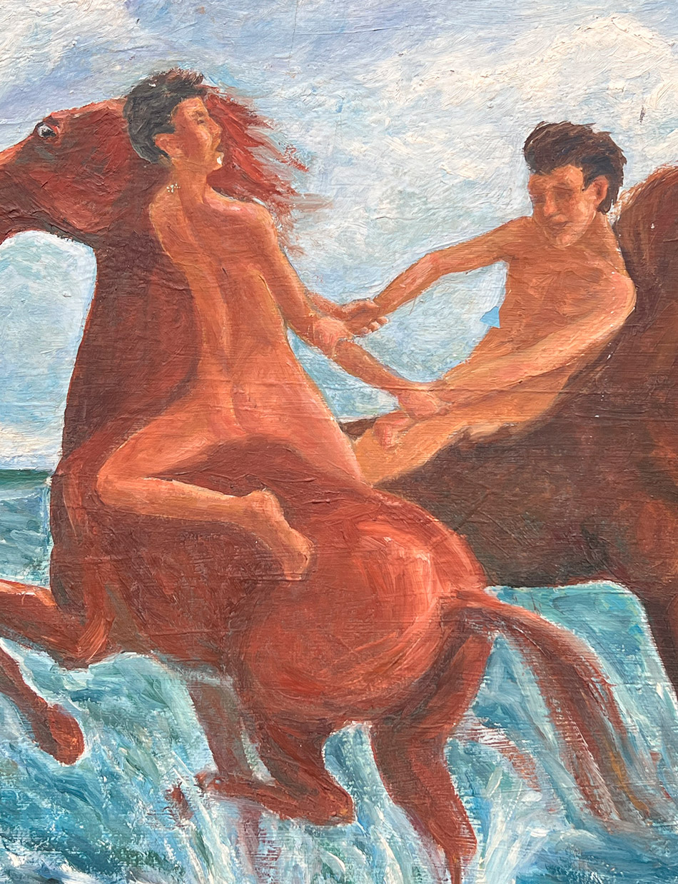 Юность (1983), 60х80 см — изображение 2
